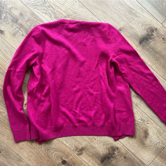 SOLD / Cashmere cardigan sweater - Picture 7 of 9